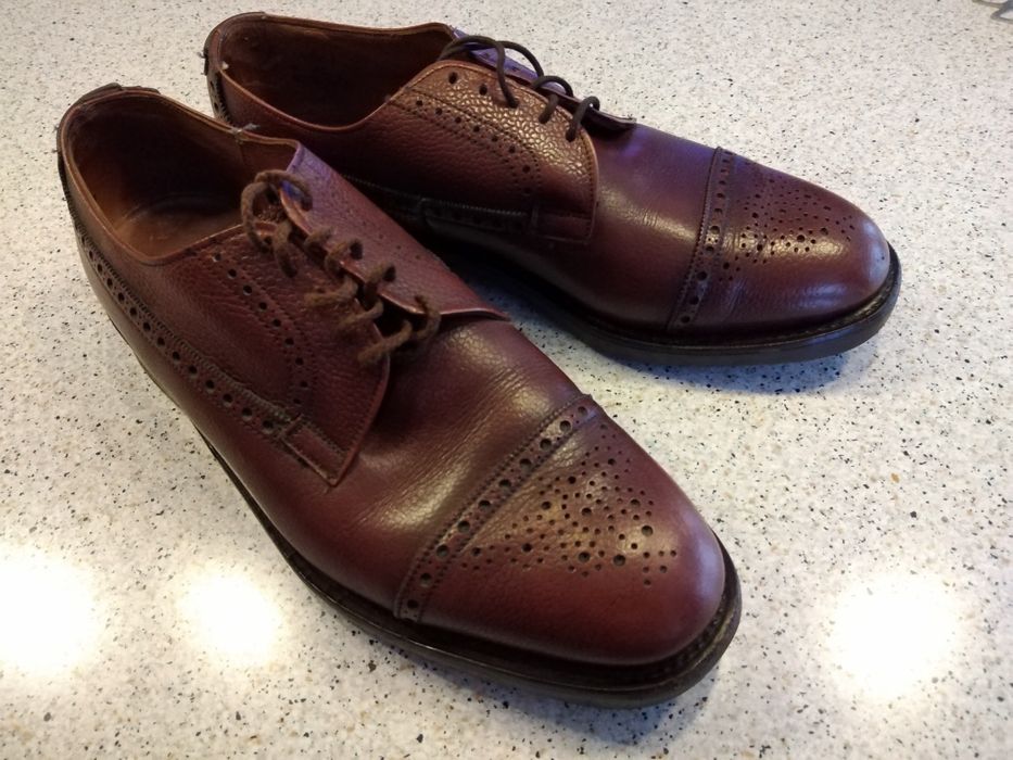 Pantofle męskie skórzane roz 41