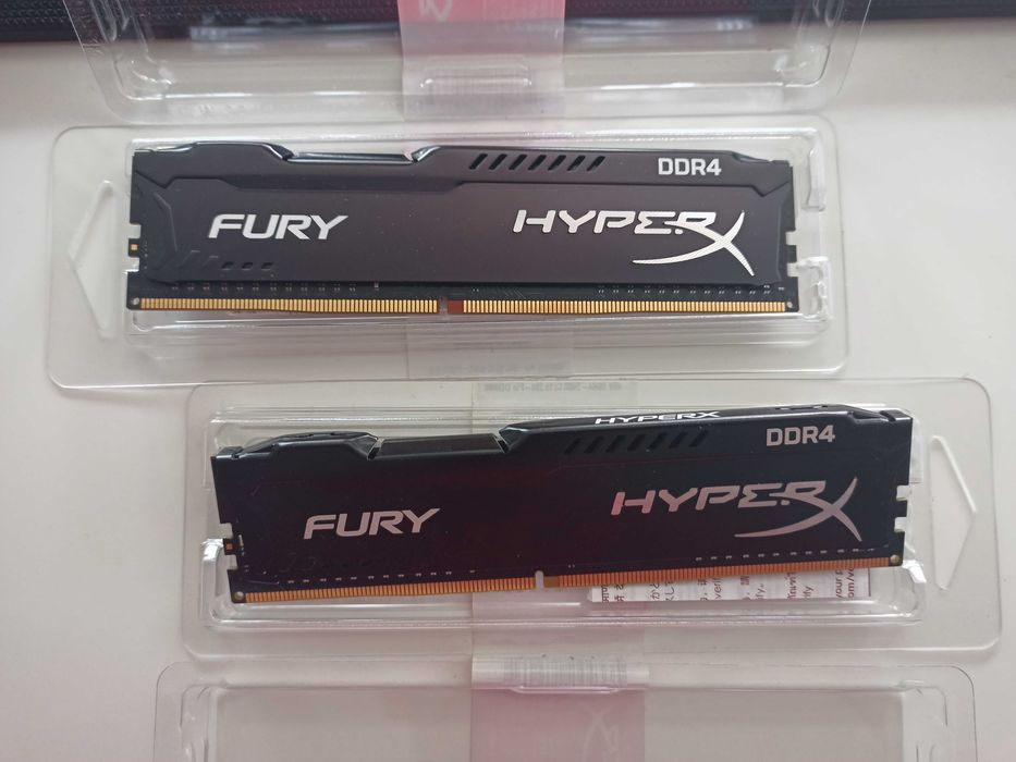 RAM Hyper X Fury DDR4 x2 4GB