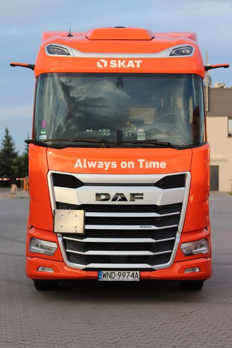 DAF XG  DAF XG Low Deck Po kontrakcie Wymiana floty