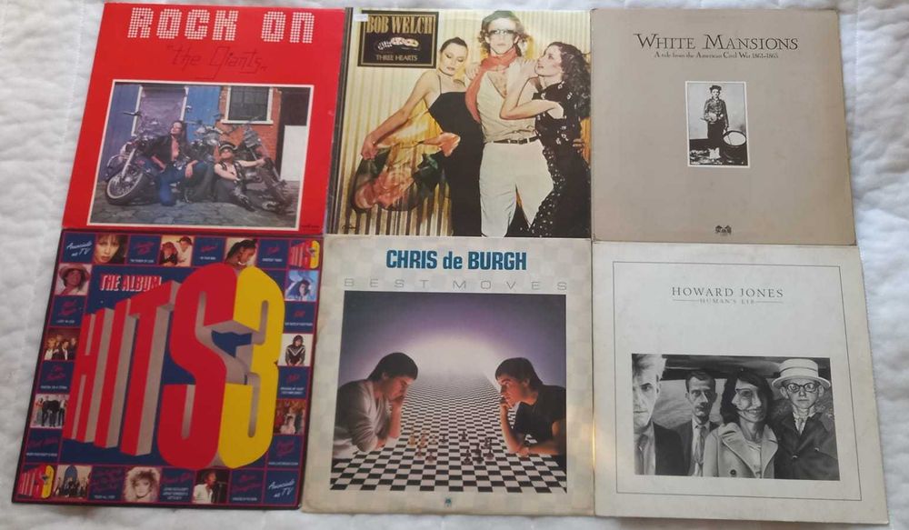 Vários LPs Pop Rock Folk Jazz