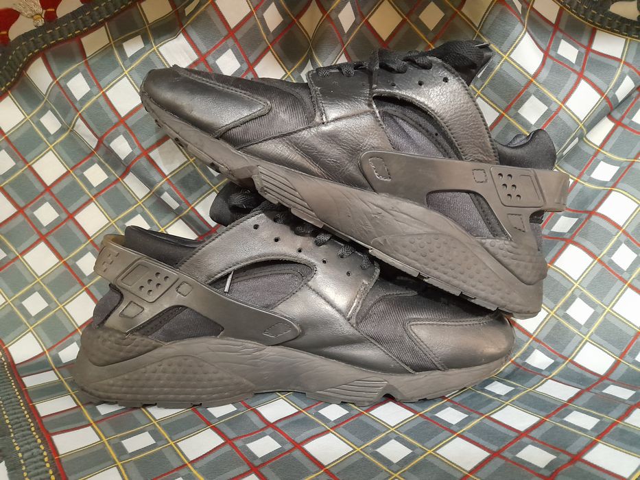 Оригінал 29.5 см. Nike Air Huarache Black чоловічі кросівки