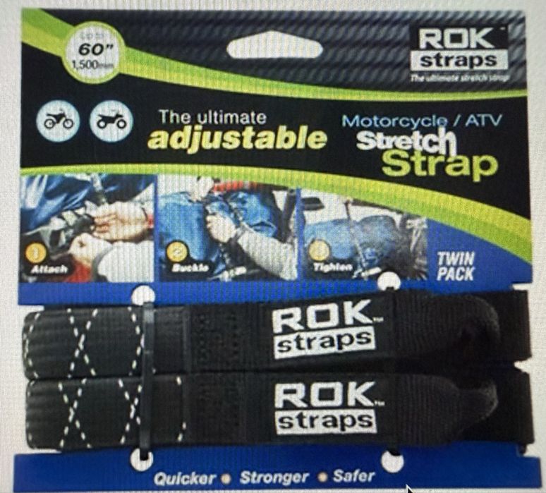 Straps ROK mota honda yamaha suzuki bmw cfmoto benelli