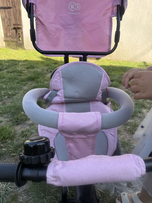 Kinderkraft rowerek 3 kolowy rozowy