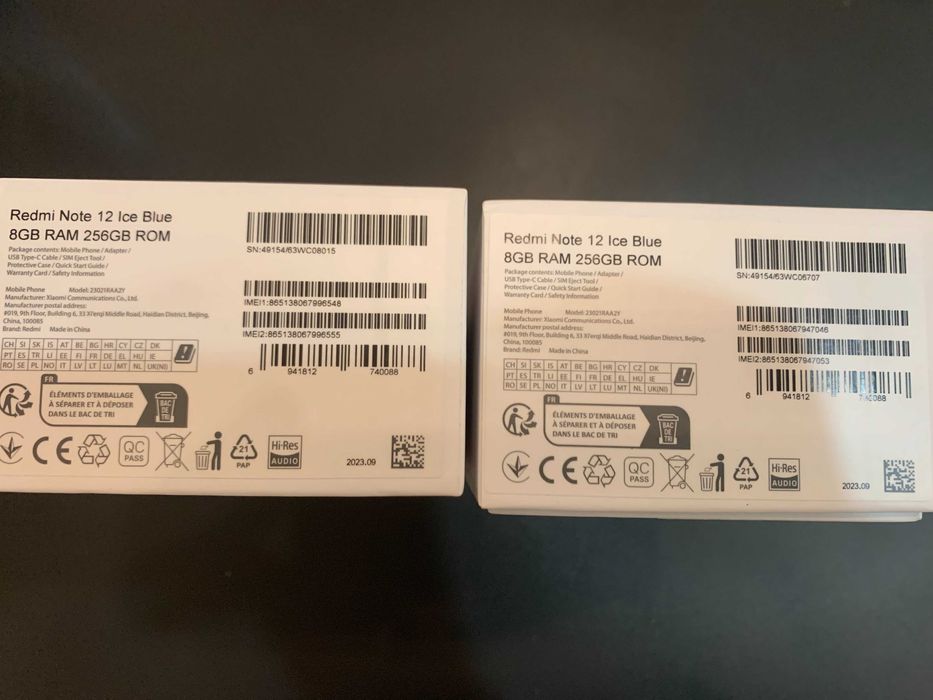 Xiaomi Redmi note 12 4G 8/256