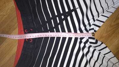 Шорты летние пляжные XS черно-белая полоска H&M (НМ)