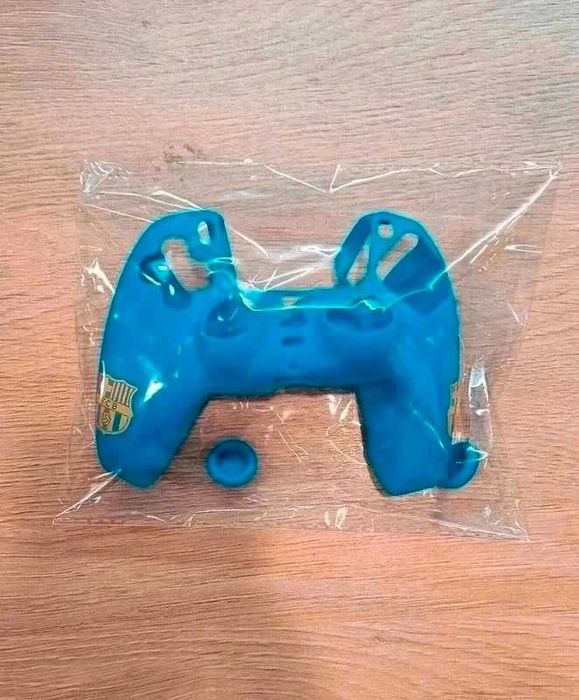 Silikonowe etui antypoślizgowe pad kontroler Playstation FC Barcelona