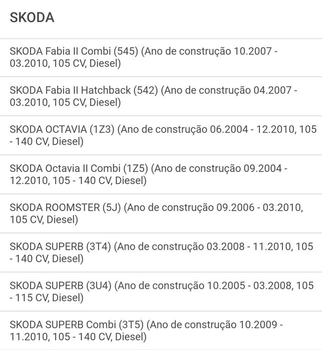 Vela incandescência VW AUDI SEAT SKODA