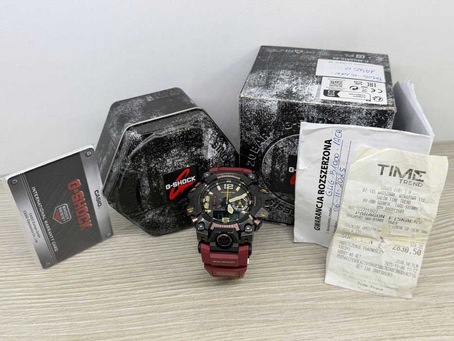 Zegarek CASIO G-Shock GWG-B1000-1A4ER Okazja!