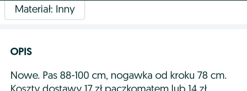 Nowe bojówki spodnie męskie r. l