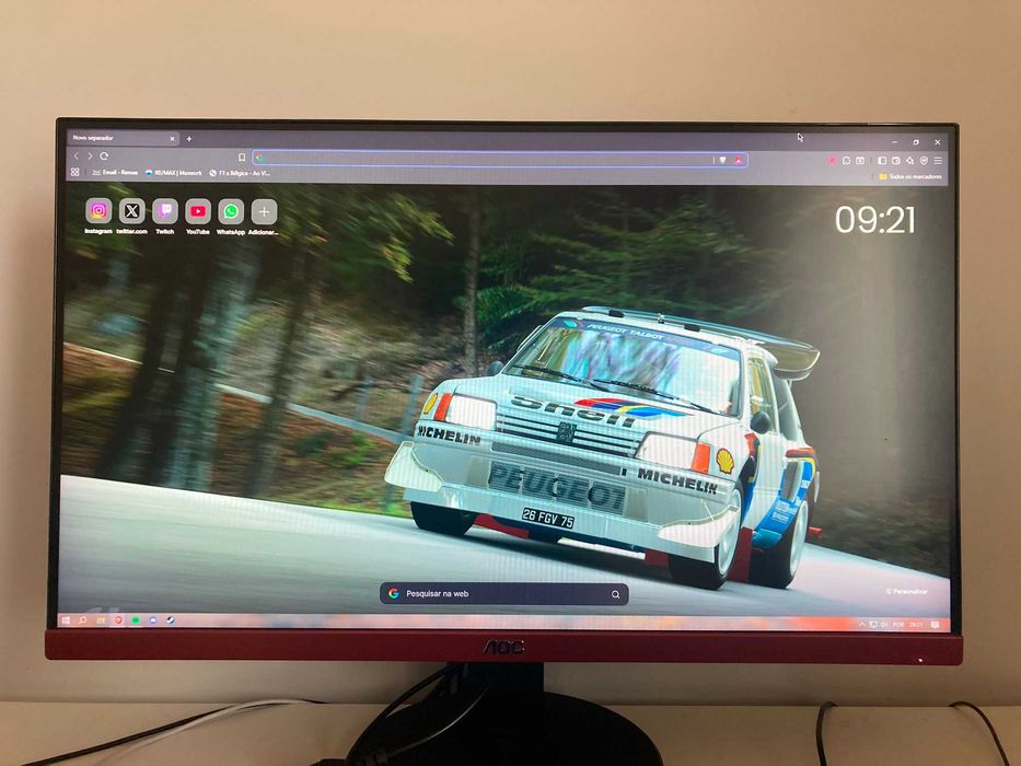 Monitor AOC 144hz - perfeito para gaming!