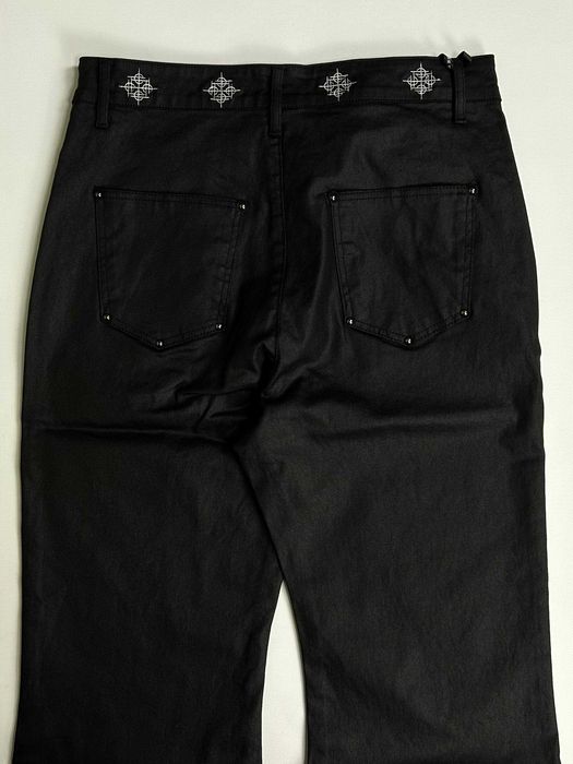 Джинси чорні faded baggy archive черные джинсы distressed waxed штаны