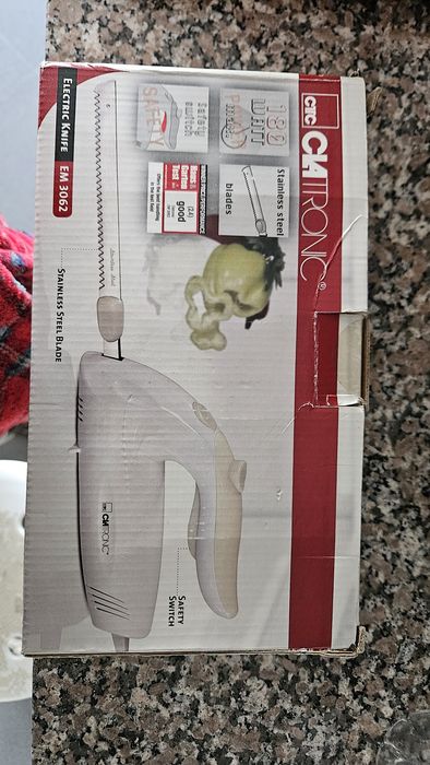 Faca eléctrica Clatronic