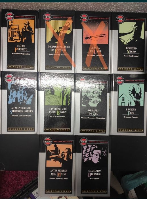 Lote de Livros Policiais Visão