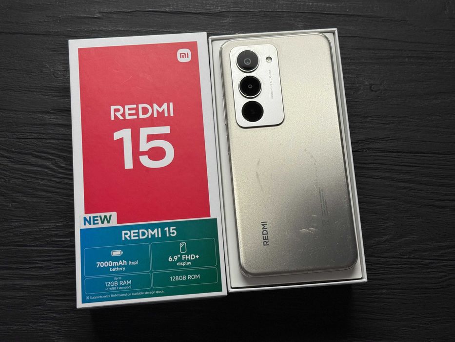МАГАЗИН Xiaomi Redmi 15 6gb/128gb ГАРАНТИЯ/Trade-In/Oбмeн