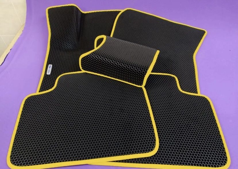 3Д eva коврики в салон авто/ Єва килимки комплект салон + багажник