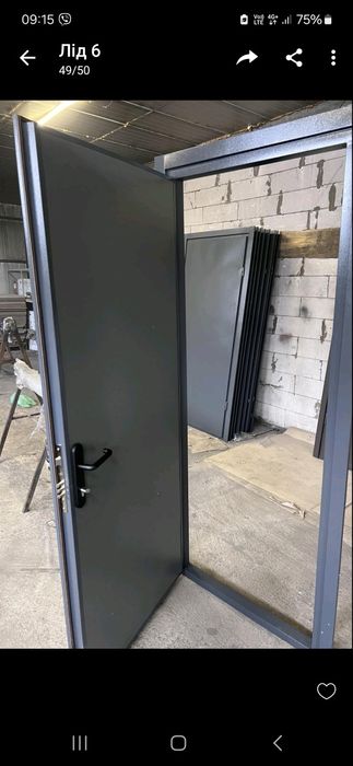 Вхідні залізні двері від виробника технічні нестандарти Доставка