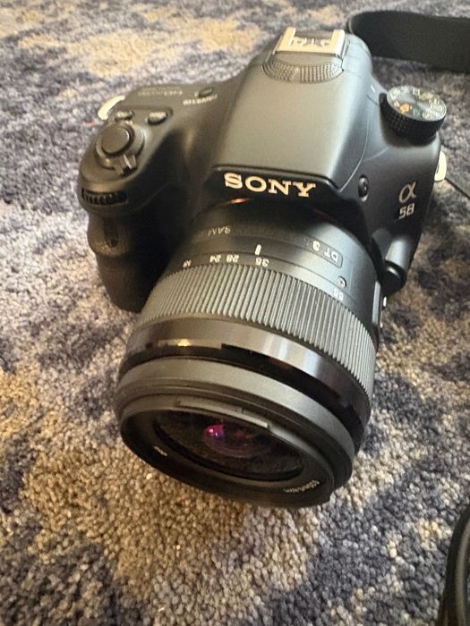 Sony SLT-A58 + Lente 18-55mm | Pronta a usar | Bolsa Incluída