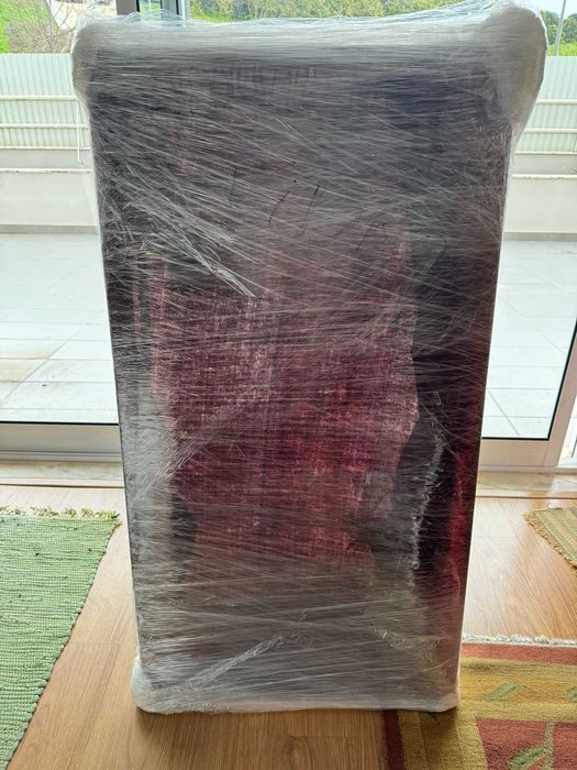 Tampo de mesa em vidro incolor temperado