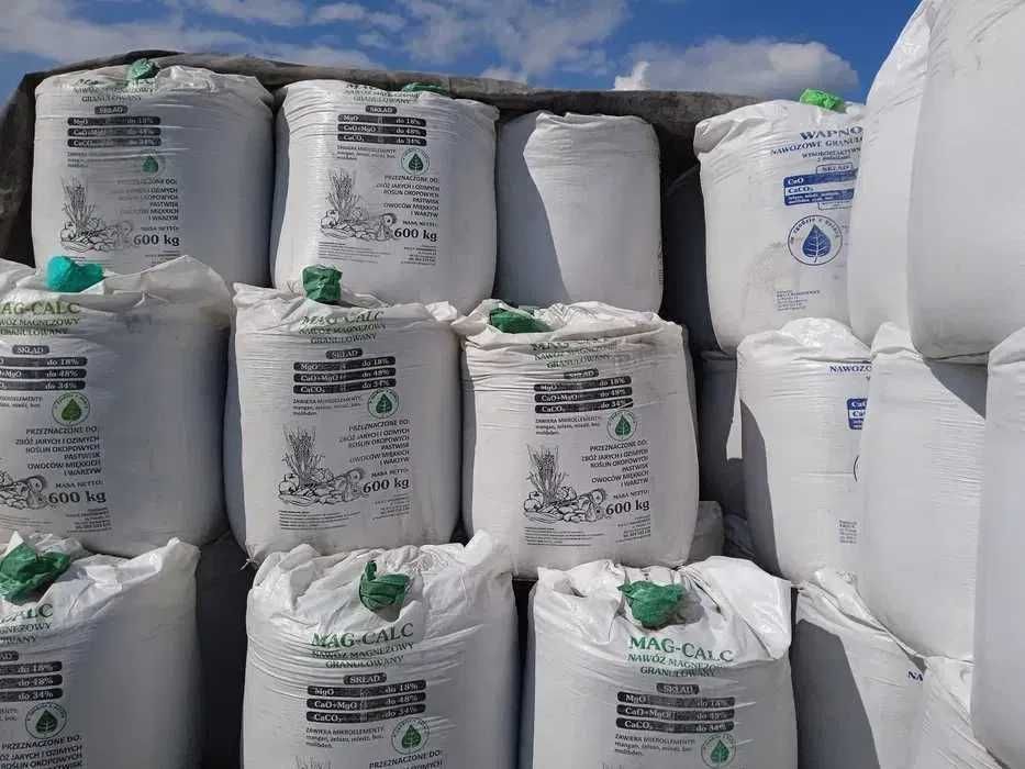 Wapno granulowane nawozowe magnezowe