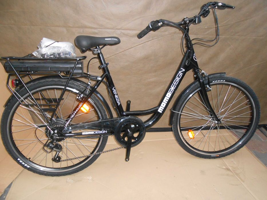 Rower elektryczny miejski damka 26".