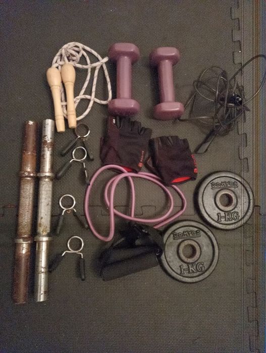 Diverso material de Fitness/Musculação