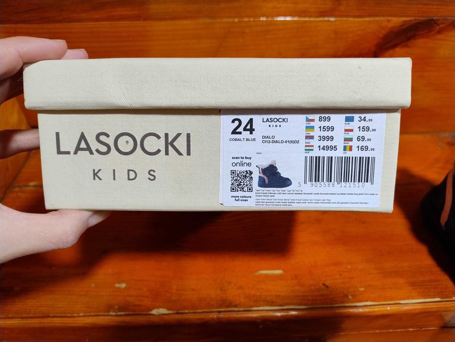 Зимові черевики Lasocki kids на дівчинку