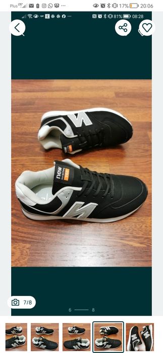 Sportowe Buty Męskie Lekkie Wygodne Czarne 4
