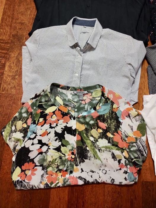 Mega zestaw bluzek do biura, eleganckie koszule