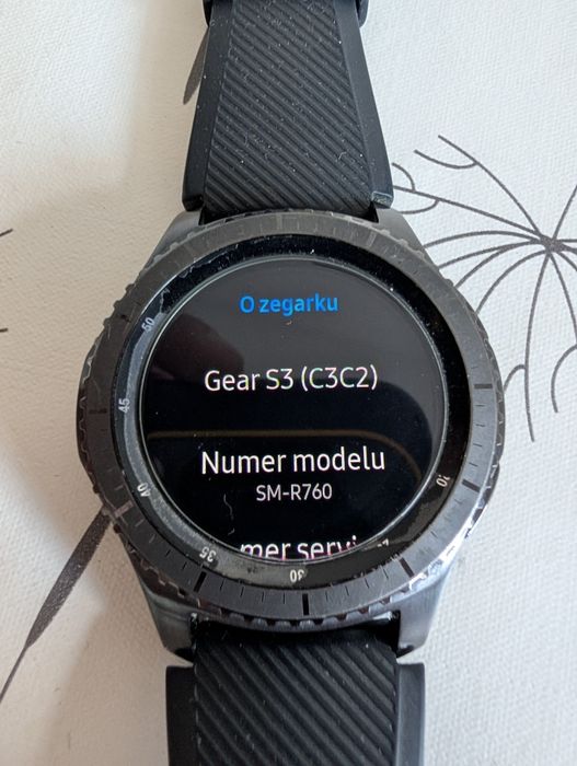 Smartwatch Samsung Gear S3 Frontier - używany, sprawny