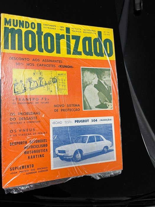 Conjunto de 13 Revistas antigas MUNDO MOTORIZADO
