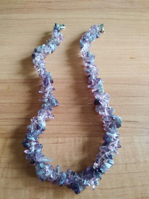 Бусы натуральный аметист