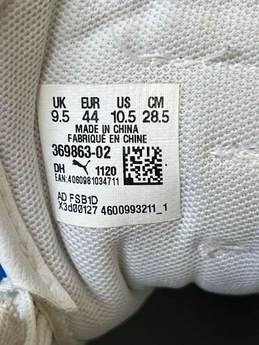 кеди Puma розмір 44