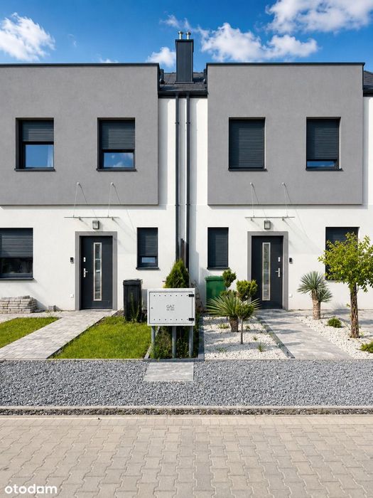 Zabudowa bliźniacza /4 pokoje/urządzone pod klucz