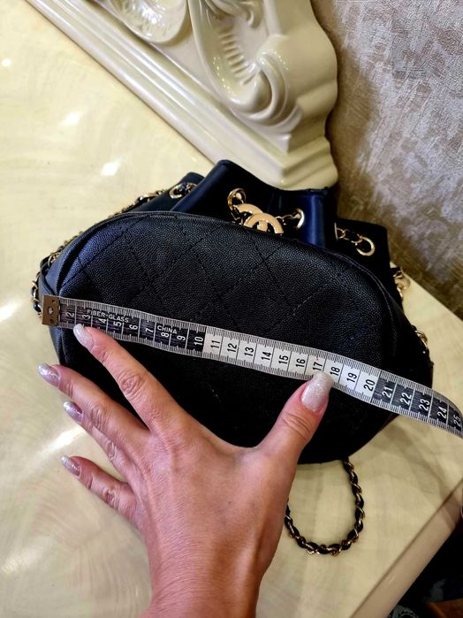 Сумка мешок Chanel Шанель черная