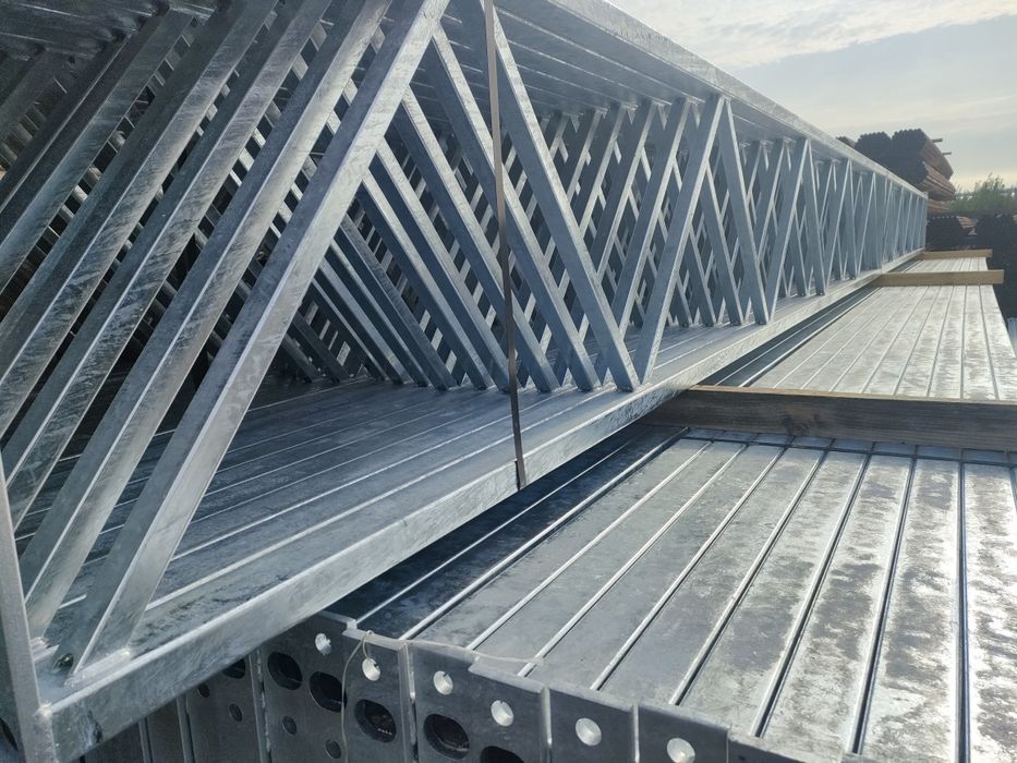 Kratownica 9.5m Nowa konstrukcja na wiaty garaże magazyny.