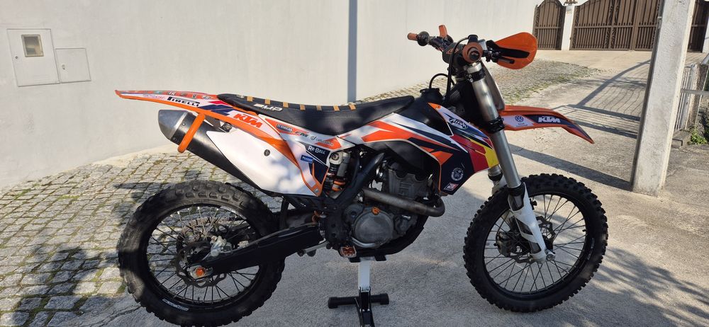 Ktm 350 sxf  2014 arranque elétrico