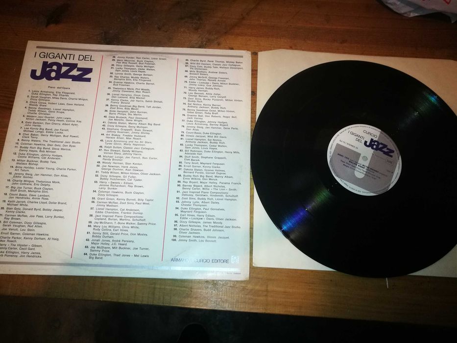 Milton Buckner/Buddy Tate/Wallace Bishop -Curcio/ I Giganti DELJAZZ LP