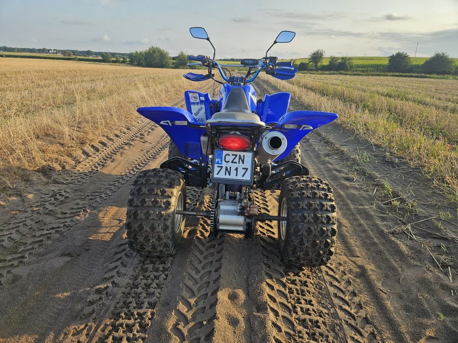 Yamaha Raptor 660R Homologacja
