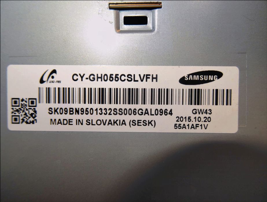 Samsung ue55h6400 Разбит дисплей. Разбираю.
