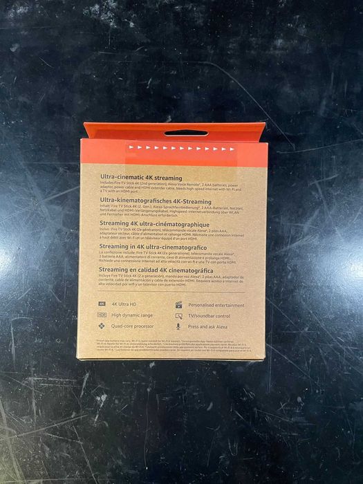 Amazon Fire TV Stick 4K – Novo e Selado