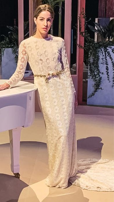 Vestido de noiva Nuribel, tamanho 38