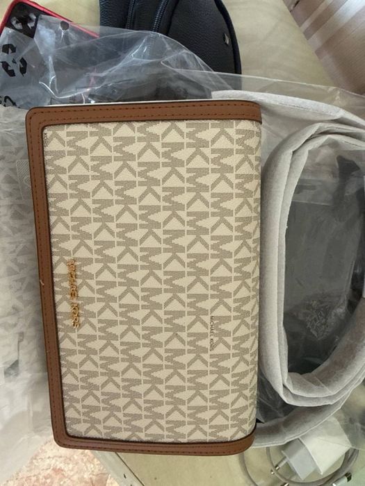 Сумка жіноча сумочка женская Michael Kors Medium Signature Logo — zdjęcie 4