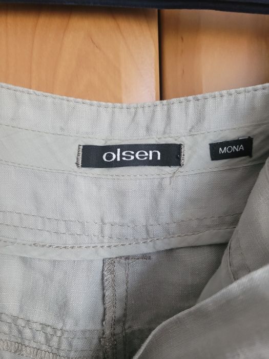 Spodnie lniane marki OLSEN