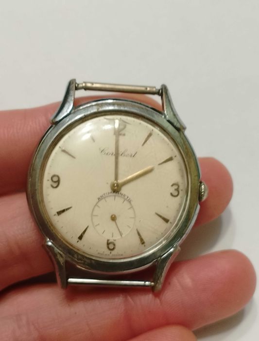 Старинные швейцарские часы Cortebert рабочие