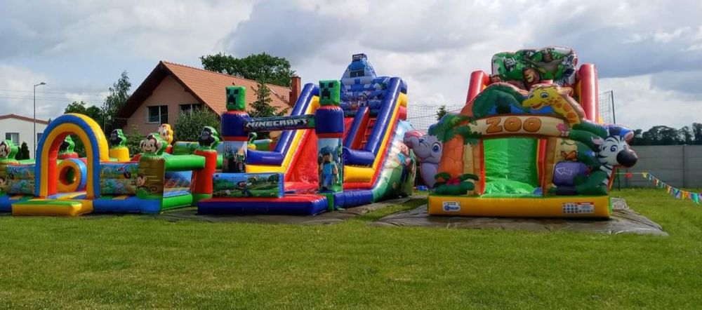 Dmuchany Zamek, Zjeżdżalnie Dmuchane