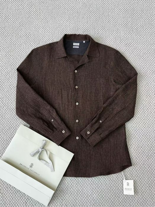 Мужская рубашка Brunello Cucinelli (XL)