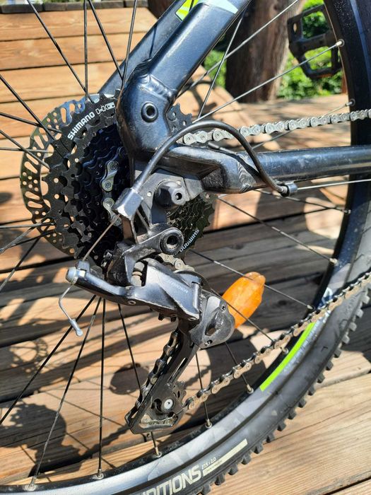 Rower Rockrider ST 530 M 27,5" nowa kaseta i łańcuch