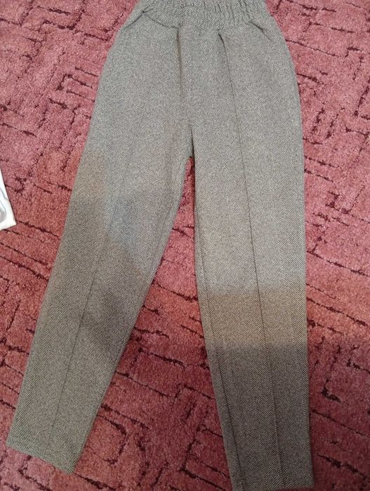 Утеплені штани з шерстю для дівчинки на зріст 134