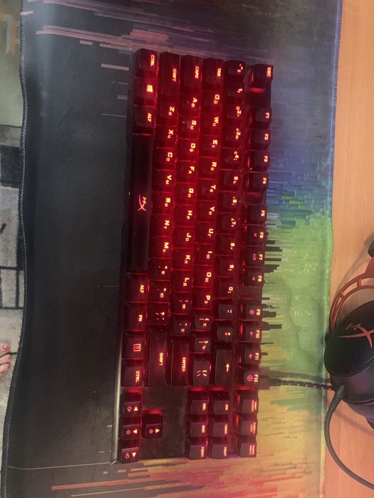 Клавиатура hyperx alloy fps pro