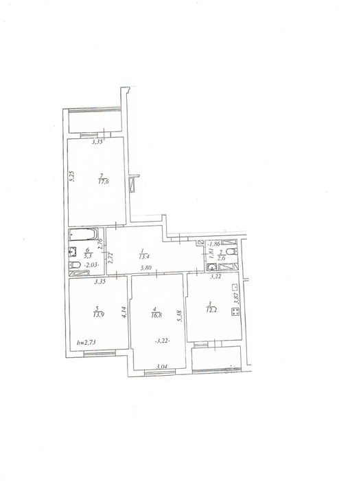 3 кімнатна квартира в ЖК "Лебединий" 1 хв від метро